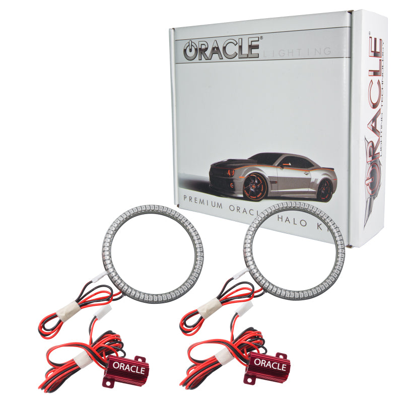 Oracle 11-14 Dodge Charger SRT8 LED Projector Fog Halo Kit - Red SEE WARRANTY - 1193-003