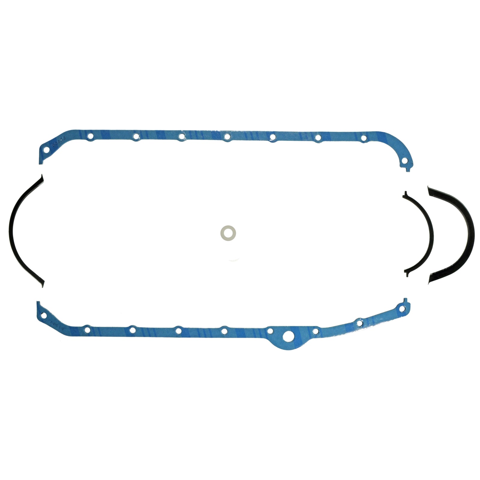 Fel-Pro 1821 Engine Oil Pan Gasket Set Rubber-coated fiber w/steel core - front view