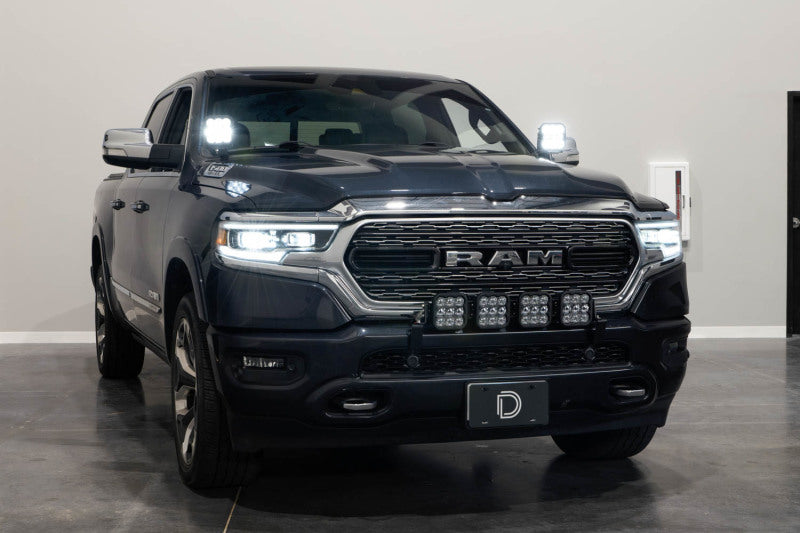 Diode Dynamics Stage Series Ditch Light Kit for 2019-Present Ram SS3 Sport - White Combo - DD7599 for 2019-2024 Ram 1500 - in