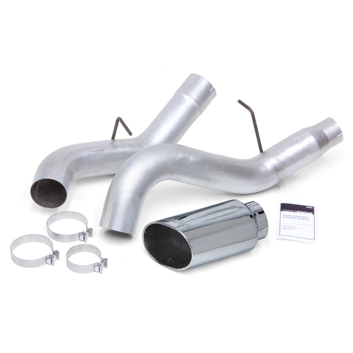 Banks Power 11-15 Chevrolet Silverado 6.6L LML 5in Monster Exhaust w/ SideKick S/S Chrome Tip - 48998