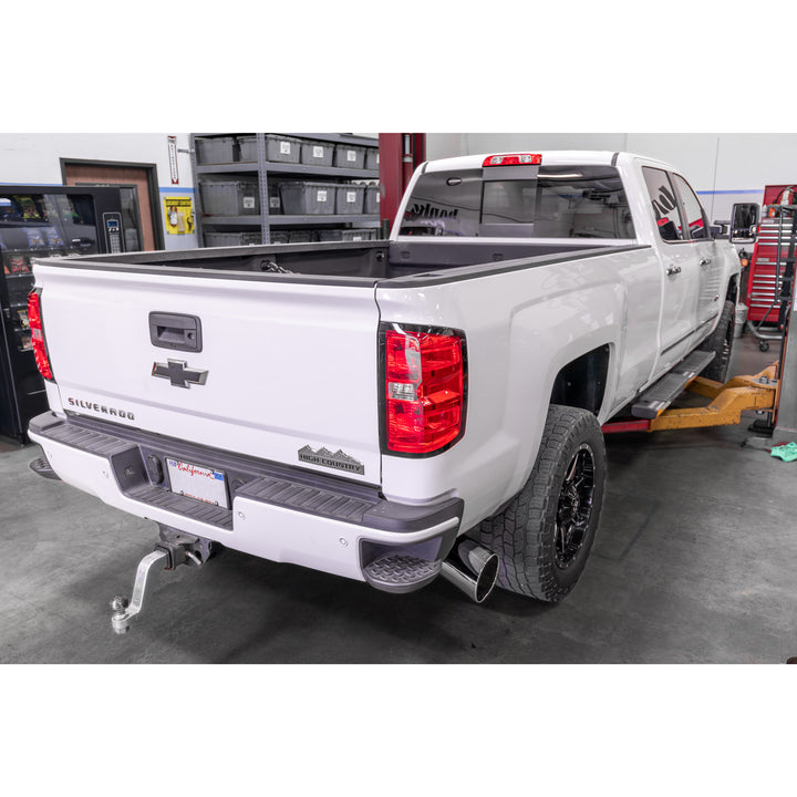 Banks Power 11-15 Chevrolet Silverado 6.6L LML 5in Monster Exhaust w/ SideKick S/S Chrome Tip - 48998