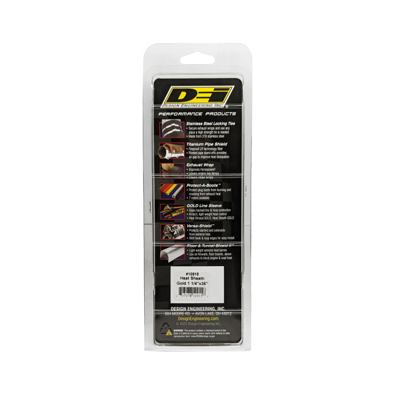 DEI Heat Sheath GOLD 1-1/4in x 36in - 10915