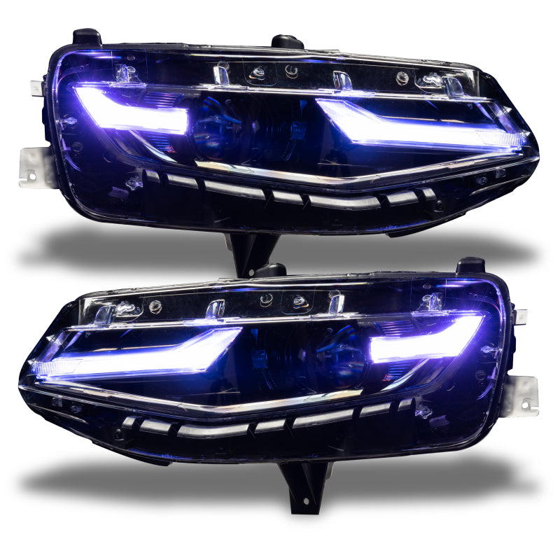 Oracle 19-21 Chevy Camaro LS/LT RGB+A Headlight DRL  Kit - ColorSHIFT w/ 2.0 Controller SEE WARRANTY - 1418-333