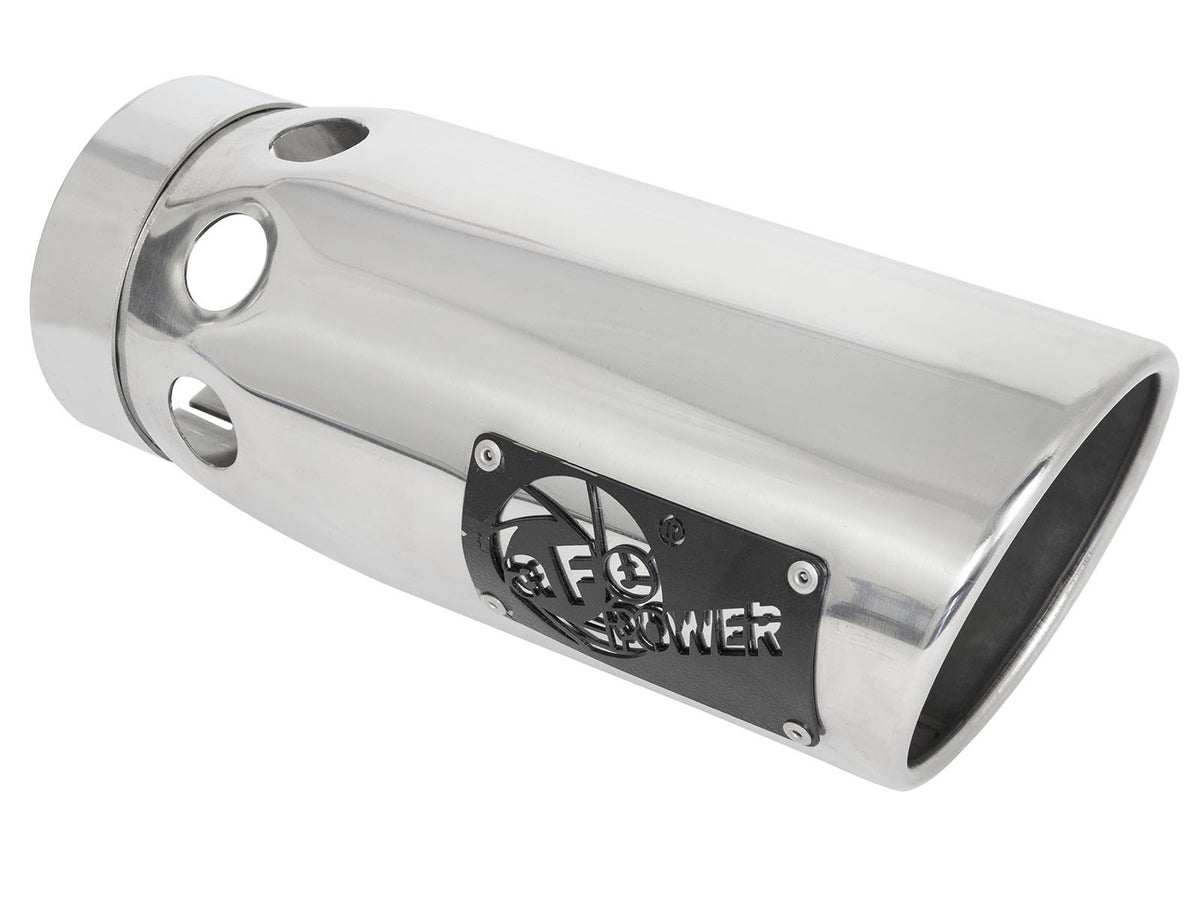 aFe LARGE Bore HD Exhausts DPF-Back SS-409 EXH DB Ford Diesel Trucks 11-12 V8-6.7L (td) - 49-13028
