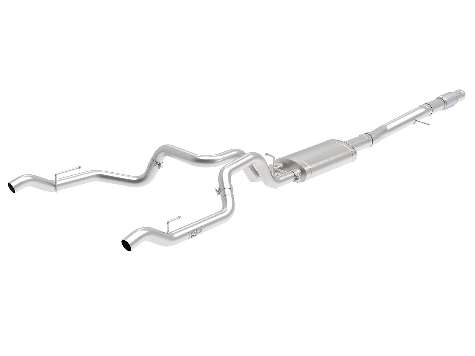 aFe Vulcan Series 4in-3in 304-SS Exhaust Cat-Back 2019 GM Silverado / Sierra 1500 V8-5.3L w/ OE Tips - 49-34101