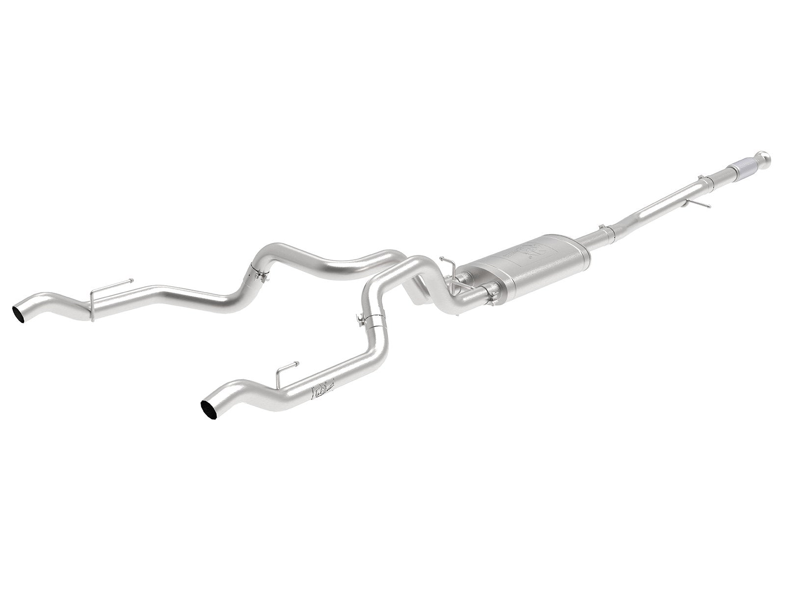 aFe Vulcan Series 3in 304SS Exhaust Cat-Back w/ OE Tips 2019 GM Silverado / Sierra 1500 V8-5.3L - 49-34103