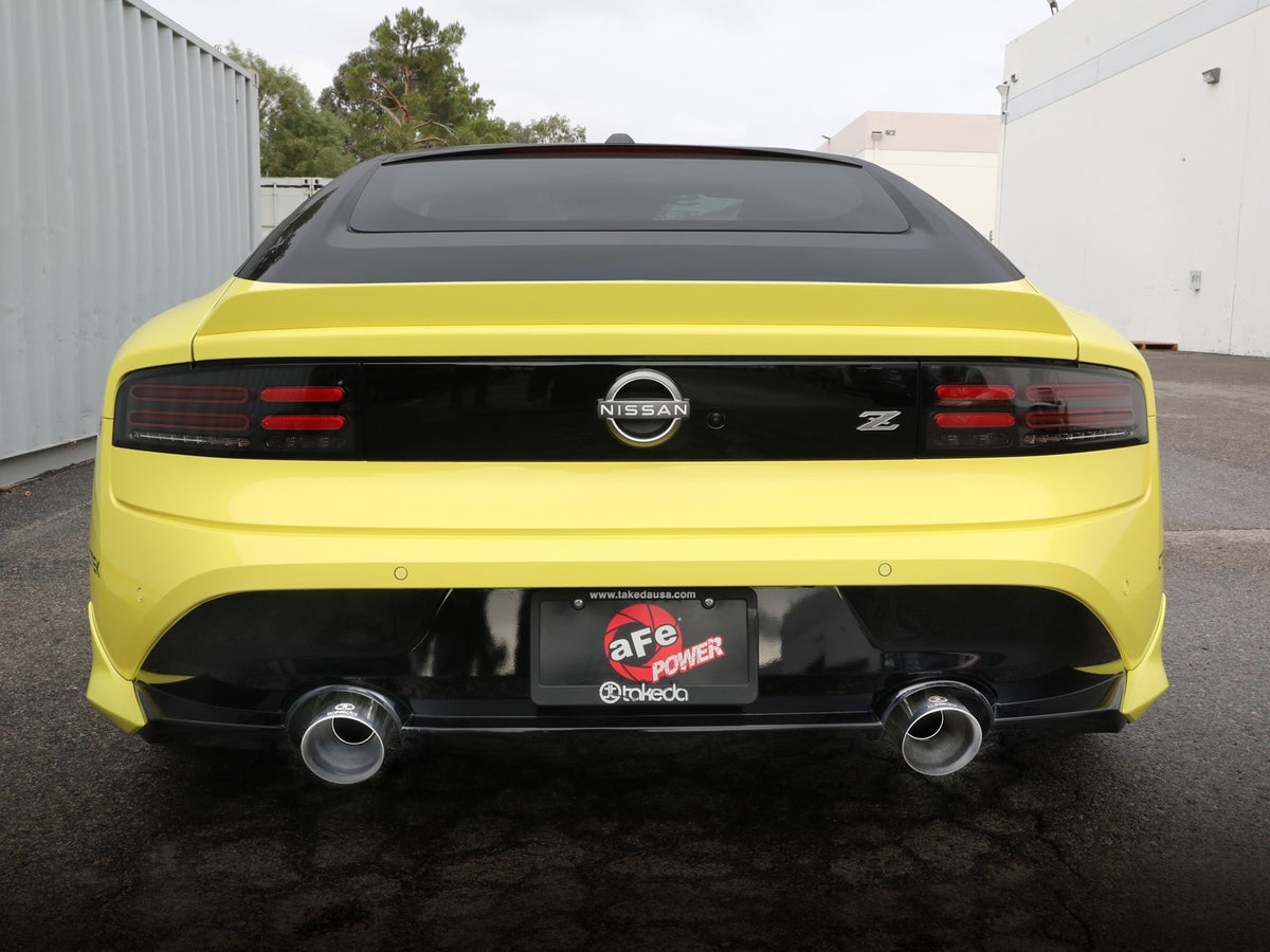 aFe POWER Takeda 2023 Nissan Z 2 1/2in 304 SS Cat-Back Exhaust System w/ Polished Tips - 49-36138-P