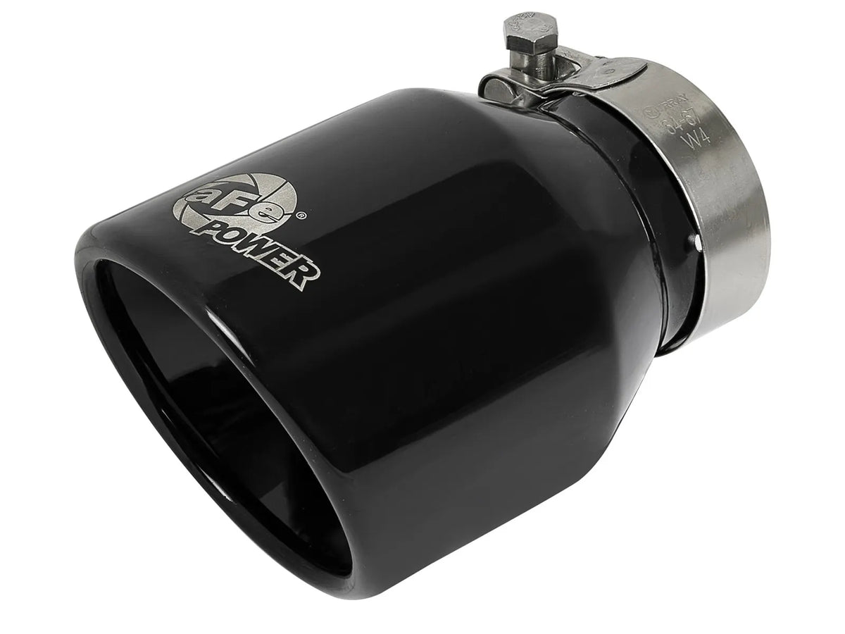 afe POWER MACH Force-Xp 15-19 Volkswagen Golf R L4-2.0L(T) 304 SS Cat-Back Exhaust System - Black - 49-36430-B