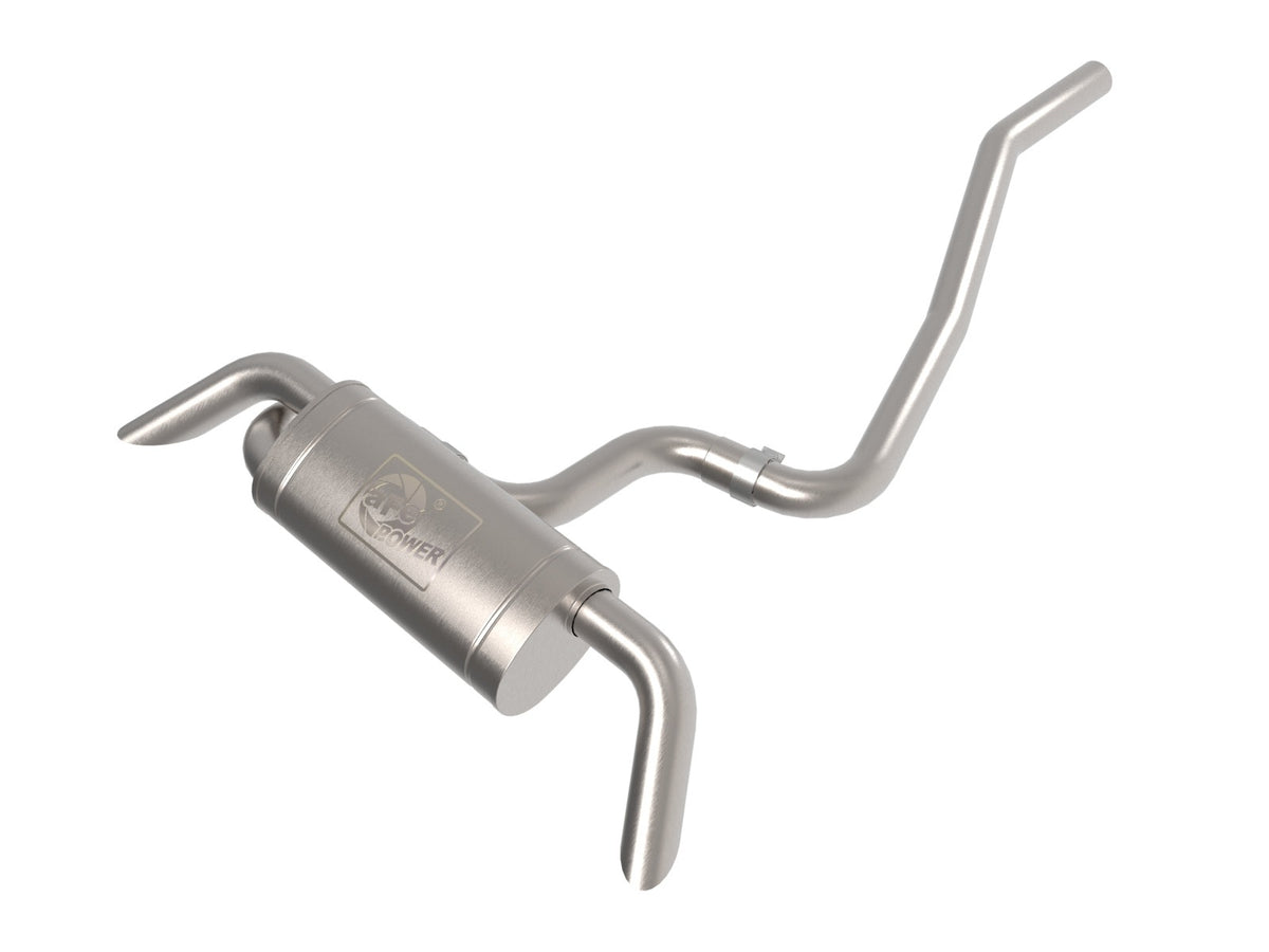 aFe MACH Force-Xp 3in - 2 1/2in SS Cat Back Exhaust System VW Tiguan 18-22 2.0- 110in Wheelbase - 49-36449