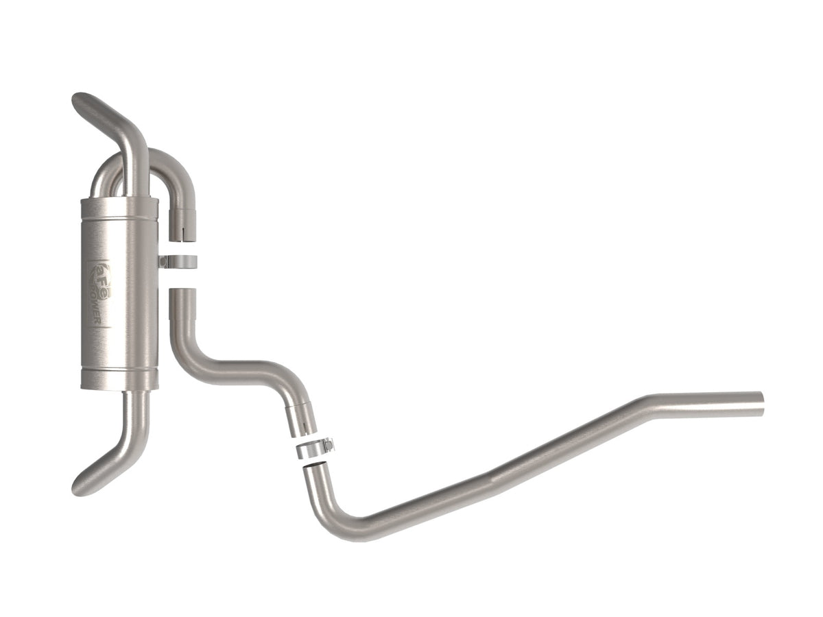 aFe MACH Force-Xp 3in - 2 1/2in SS Cat Back Exhaust System VW Tiguan 18-22 2.0- 110in Wheelbase - 49-36449