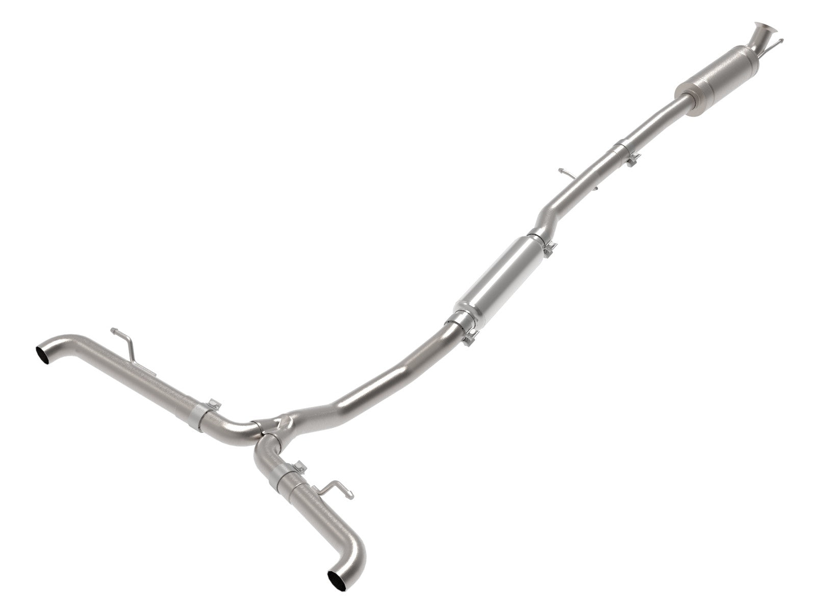 aFe Mercedes Benz GLA250 14-19 L4-2.0L (t) MACH Force-Xp 2-1/2in to 2-1/4in 304 SS Cat-Back Exhaust - 49-36503