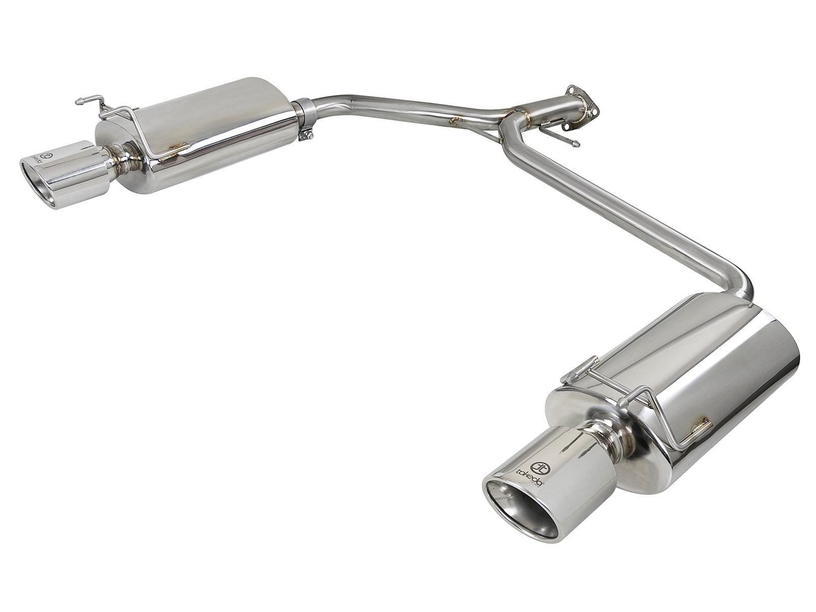 aFe Takeda Exhaust Axle-Back 13 Honda Accord Sport Sedan 2.4L L4 - 49-36604