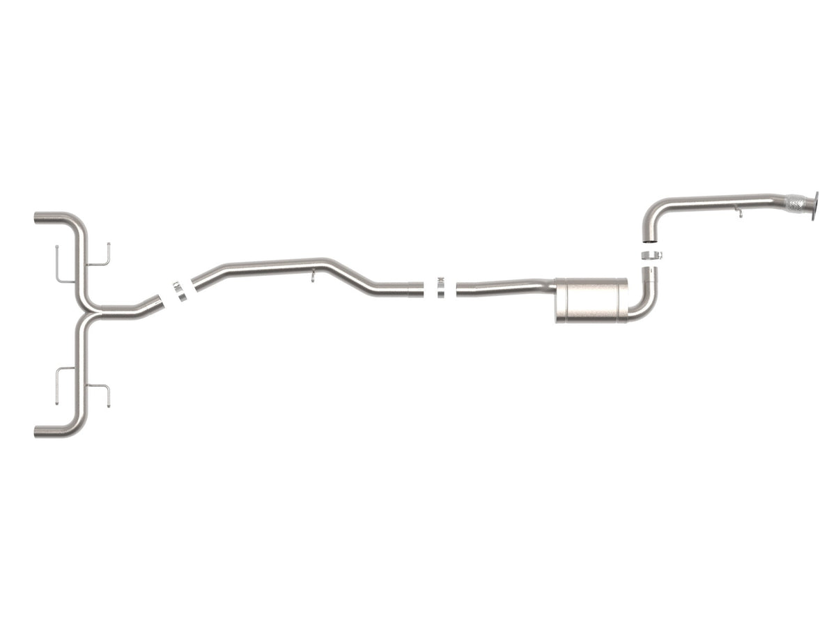 aFe 17-21 Alfa Romeo Giulia L4-2.0L (t) Mach Force-Xp 2in to 2-1/2in 304SS Cat-Back Exhaust - 49-36903