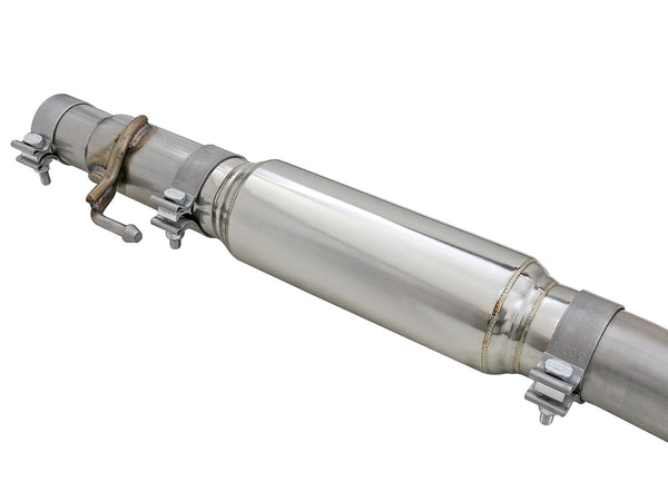 aFe Takeda 3in 304 Stainless Steel Mid-Pipe 17-18 Hyundai Elantra Sport I4 1.6L (t) - 49-37001