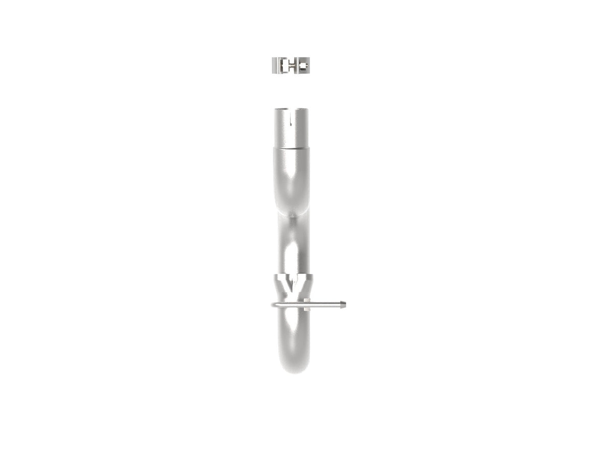 aFe 20-21 Jeep Wrangler (JL) Large Bore-HD 3 IN 304 Stainless Steel DPF-Back Hi-Tuck Exhaust System - 49-38091