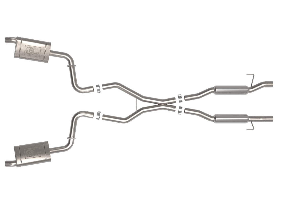 aFe Vulcan Series 2.24in SS Cat-Back Exhaust 21-23 Jeep Grand Cherokee L V8 5.7L - 49-38100