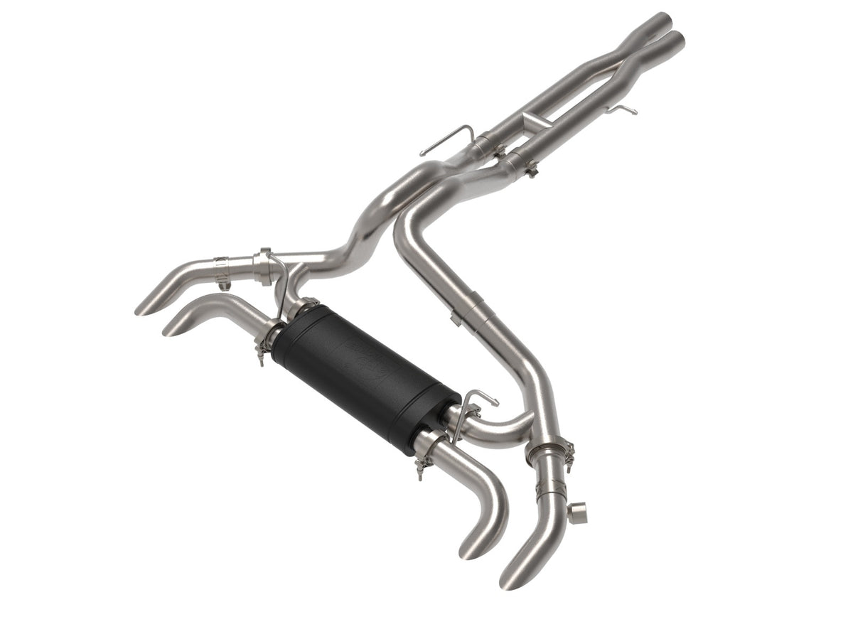 aFe 21-24 Jeep Wrangler JL 392 V8 Vulcan Series Stainless Steel Cat-Back Exhaust System - 49-38101
