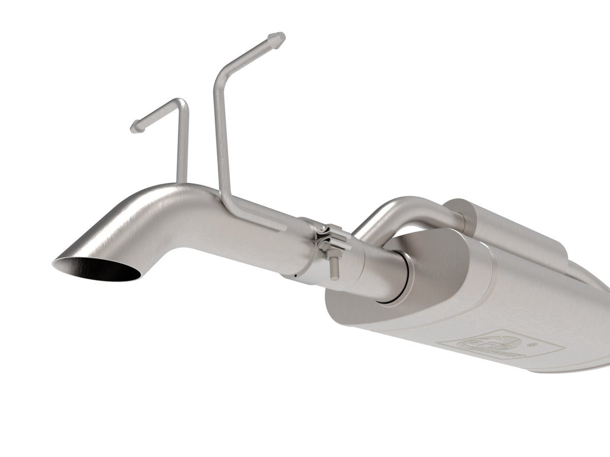 aFe 2024+ Ford Ranger L4-2.3L (t) Rock Basher 2.5in 409SS Cat-Back Exhaust - 49-43150