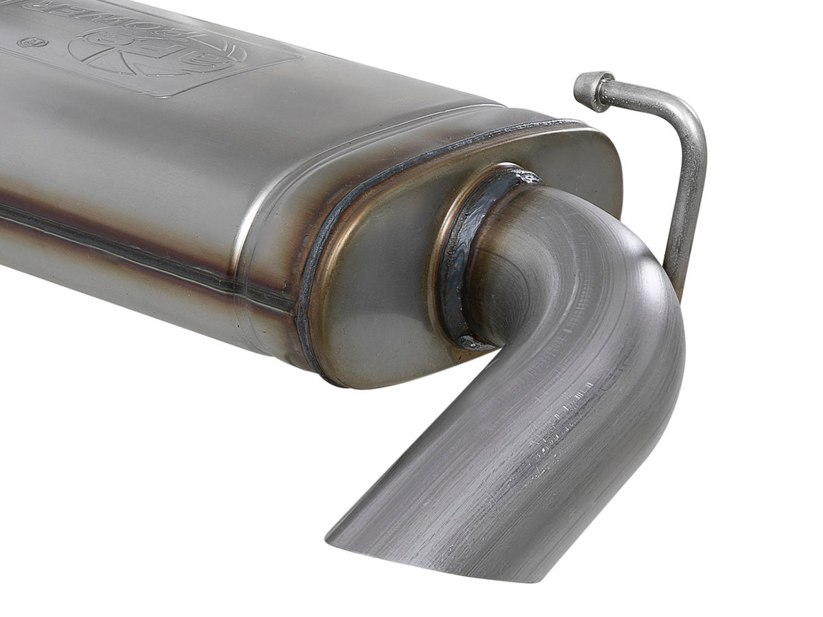 aFe MACH Force-Xp Hi-Tuck 3in 409 SS 18-20 Jeep Wrangler JL 2.0/3.6 Axle-Back Exhaust - 49-48080