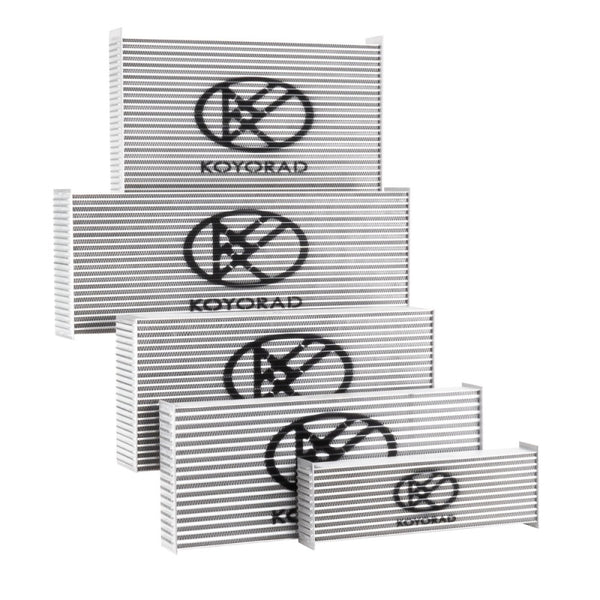 Koyo Universal Aluminum HyperCore Intercooler Core (28in. X 10in. X 4in.) - CCR2810 by Koyo - front view