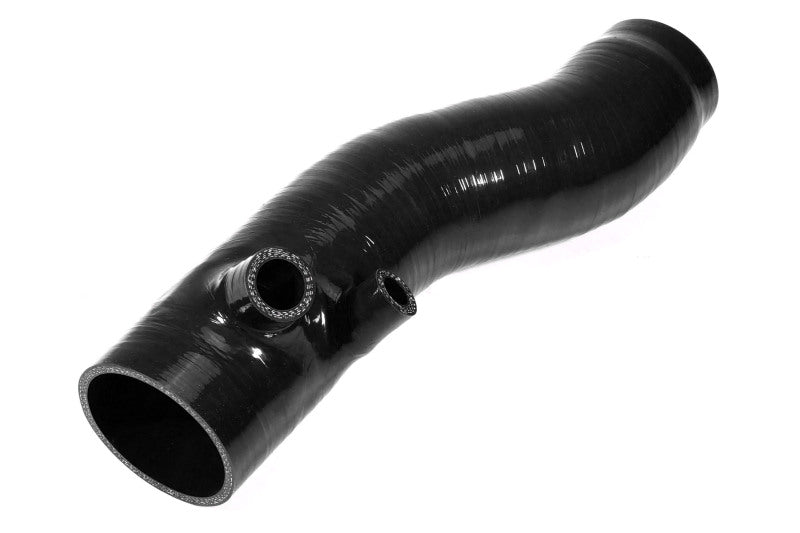 Perrin 2022+ Subaru WRX Black 3in Turbo Inlet Hose w/ Nozzle - PSP-INT-425BK