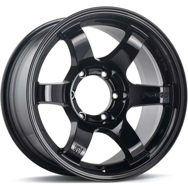 Gram Lights 57DR-X 17X8.5 +00 6-139.7 Glossy Black - WGIXP00KGX by Gram Lights