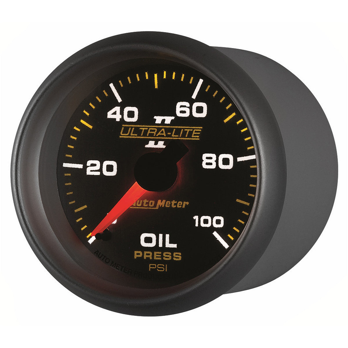 Autometer Ultra-Lite II 52mm 0-100 PSI Mechanical Oil Pressure Gauge - 4921
