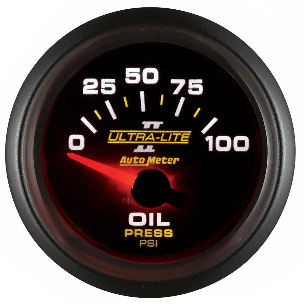 Autometer Ultra-Lite II 52mm 0-100 PSI Electrical Oil Pressure Gauge - 4927