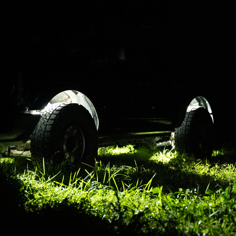 Borne Off-Road Rock Light (Kit of 4) Long Harness - BNLT-RL-4T
