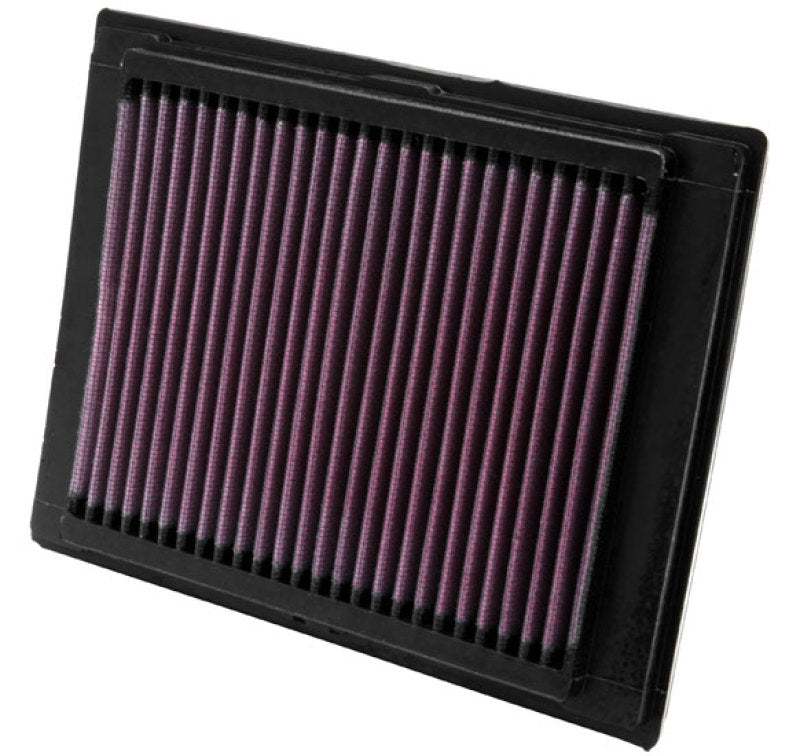 K&N Replacement Air Filter FORD FIESTA 1.3L-I4; 2002 - 33-2853 by K&N Engineering - front view