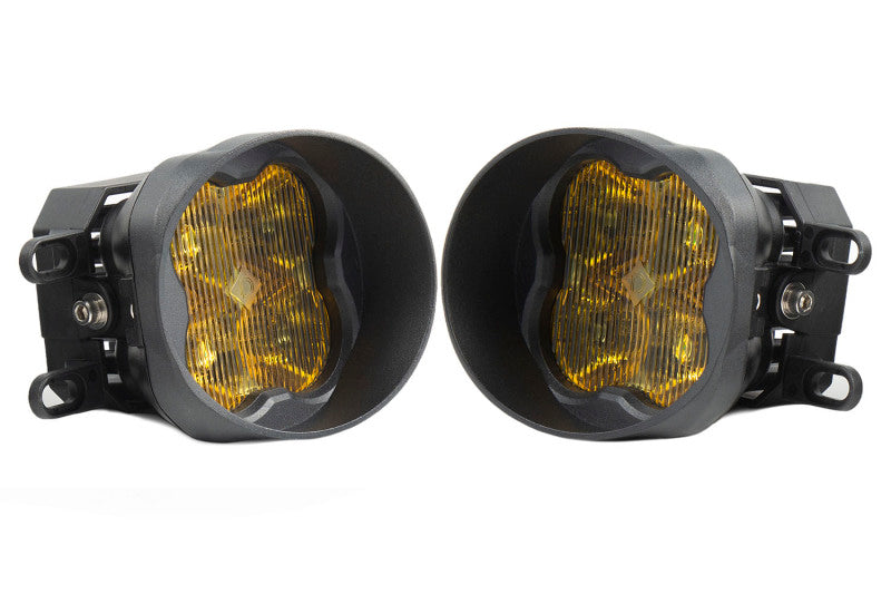 Diode Dynamics SS3 Sport Type B Kit ABL - White SAE Fog - DD6996 for 2006-2024 Toyota RAV4 - angle view