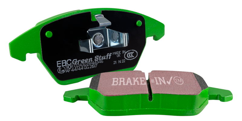 EBC 2018+ BMW X3 M40i (G01) 3.0T Greenstuff Front Brake Pads - DP62302 for 2018-2024 BMW X3 - detail view