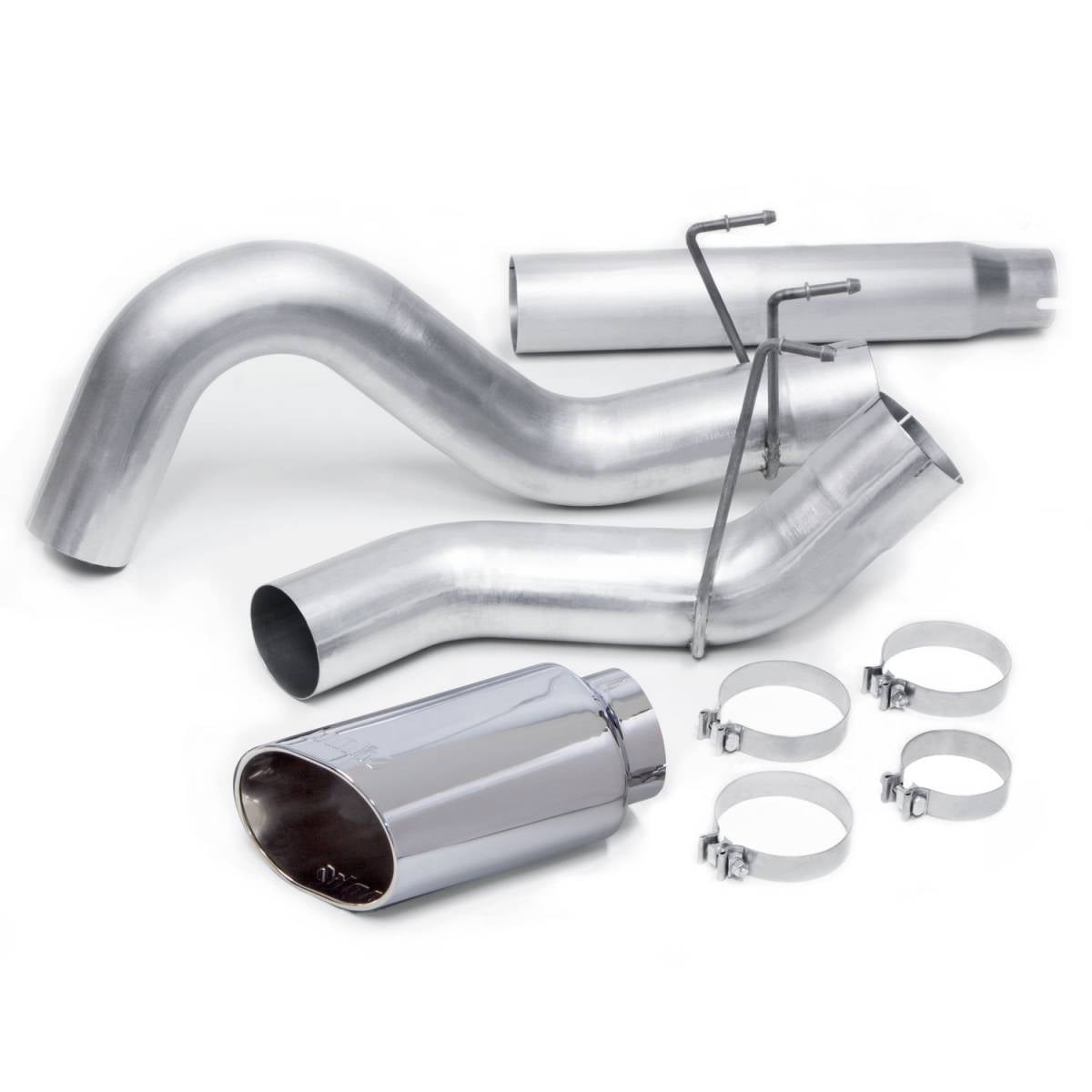 Banks Power 10-12 Ram 2500/3500 6.7L CCSB/MCSB 5in Monster Exhaust System w/ SideKick SS Chrome Tip - 49779