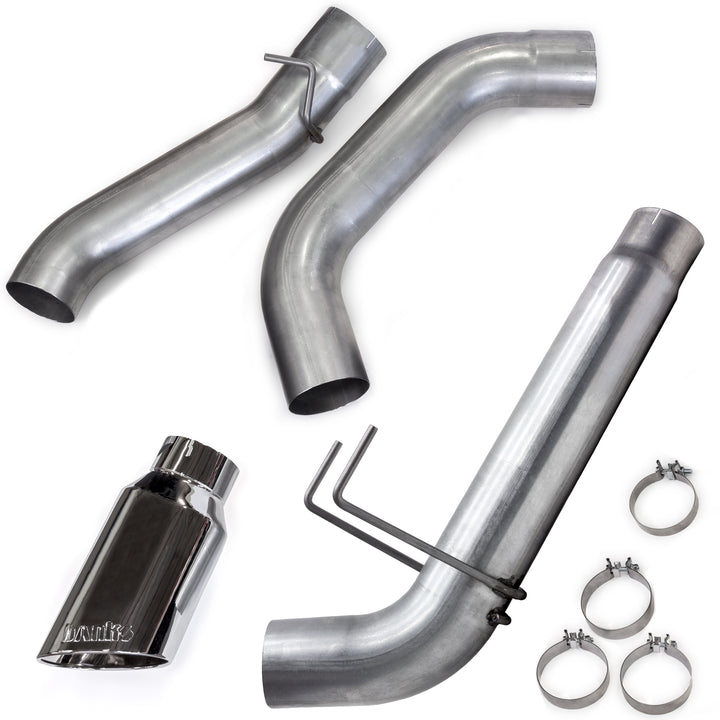 Banks Power 19-23 Dodge Ram Mega Cab 6.7L Cummins Monster Exhaust - SS Single Exhaust w/ Chrome Tip - 49799