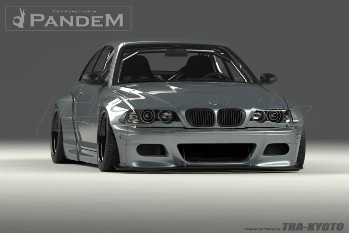 GReddy 99-06 BMW E46 Coupe Pandem Wide Body Front Fenders (SPECIAL ORDER) - 17090223