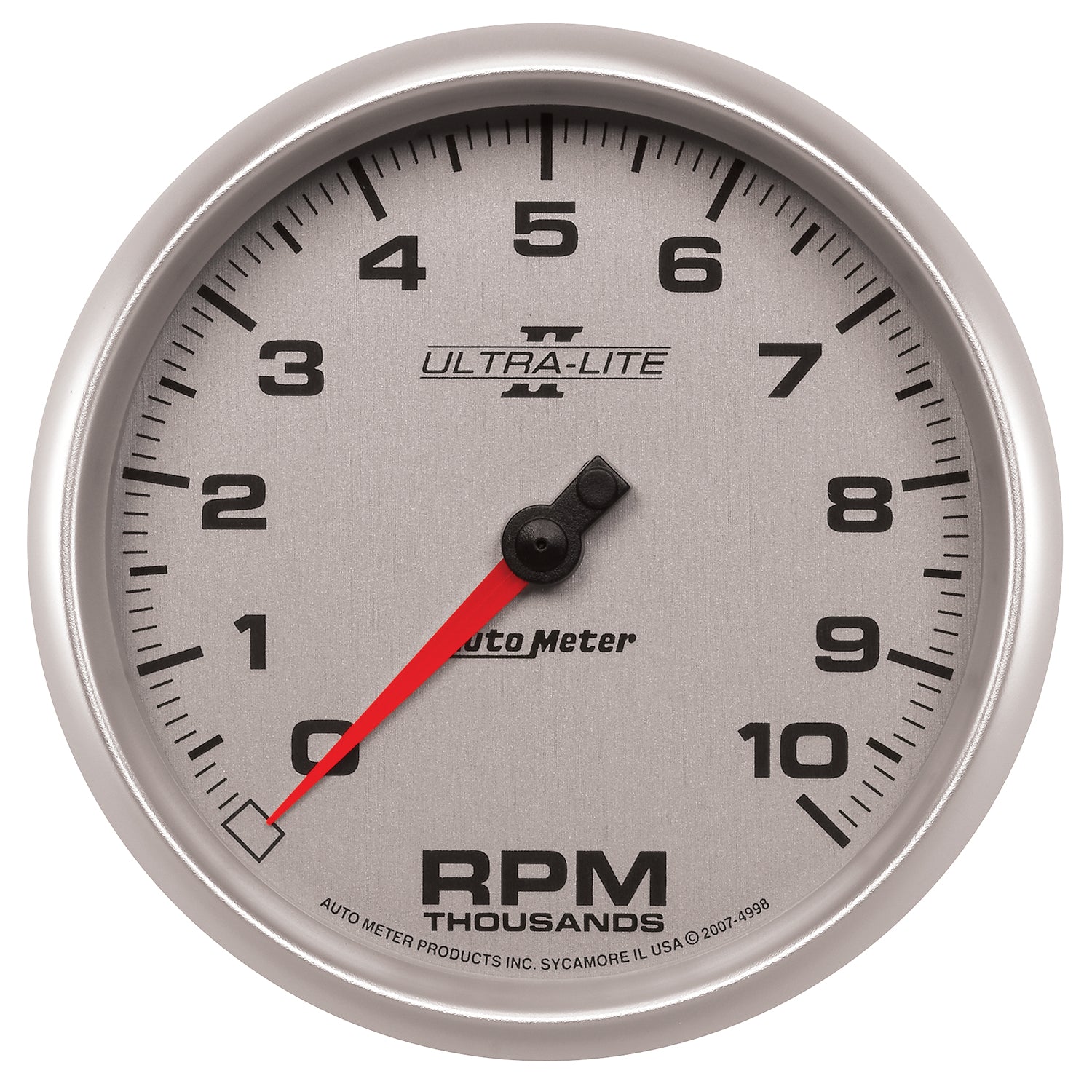Autometer Ultra-Lite II 5 Inch 10000 RPM In-Dash Tachometer - 4998