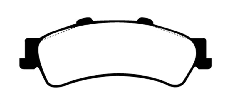 EBC 01-05 Cadillac Deville 4.6 HD Ultimax2 Rear Brake Pads - UD792