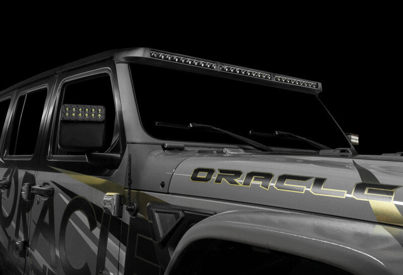 Oracle Jeep Wrangler JL/Gladiator JT Integrated Windhsiled LED Light Bar System - 5917-023