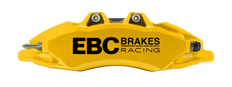 EBC Racing 17-21 Honda Civic Type-R (FK8) Yellow Apollo-6 Calipers 380mm Rotors Front Big Brake Kit - BBK037YEL-1 for 2017-20