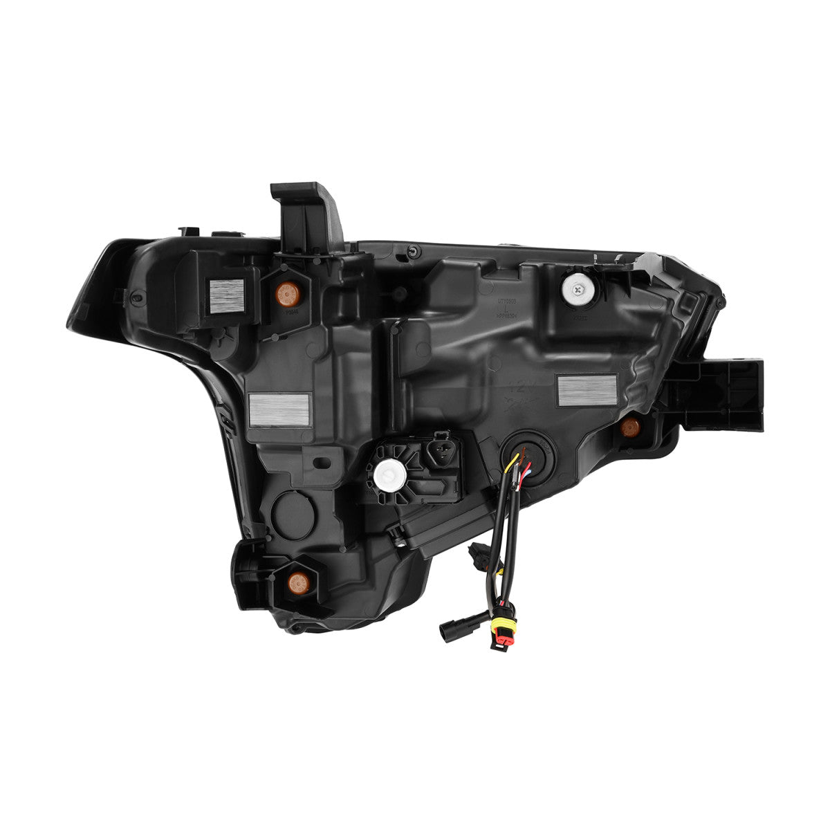 AlphaRex 22+ Toyota Tundra NOVA-Series Headlights Alpha-Blk w/White DRL - Req 810029 OR 810030 - 880861