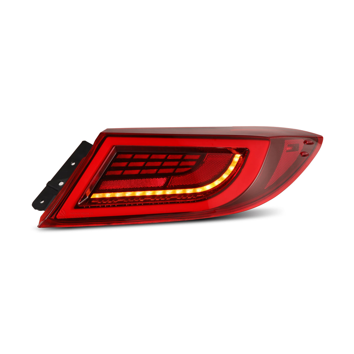 AlphaRex 22+ Toyota GR86/Subaru BRZ LUXX-Series LED Tail Lights Vivid Red - 675030