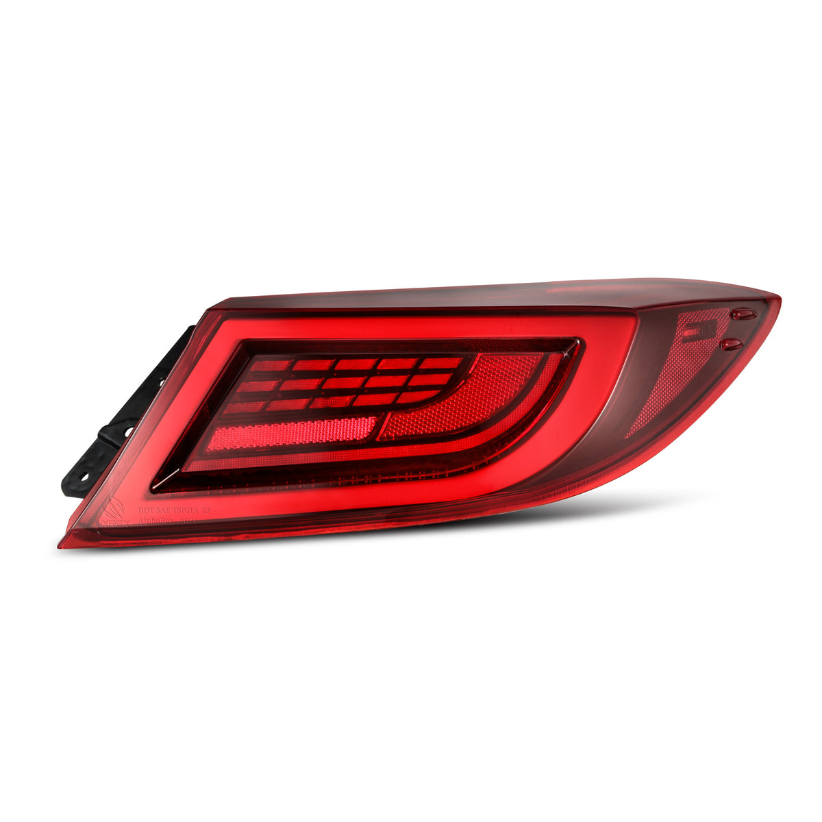 AlphaRex 22+ Toyota GR86/Subaru BRZ LUXX-Series LED Tail Lights Vivid Red - 675030