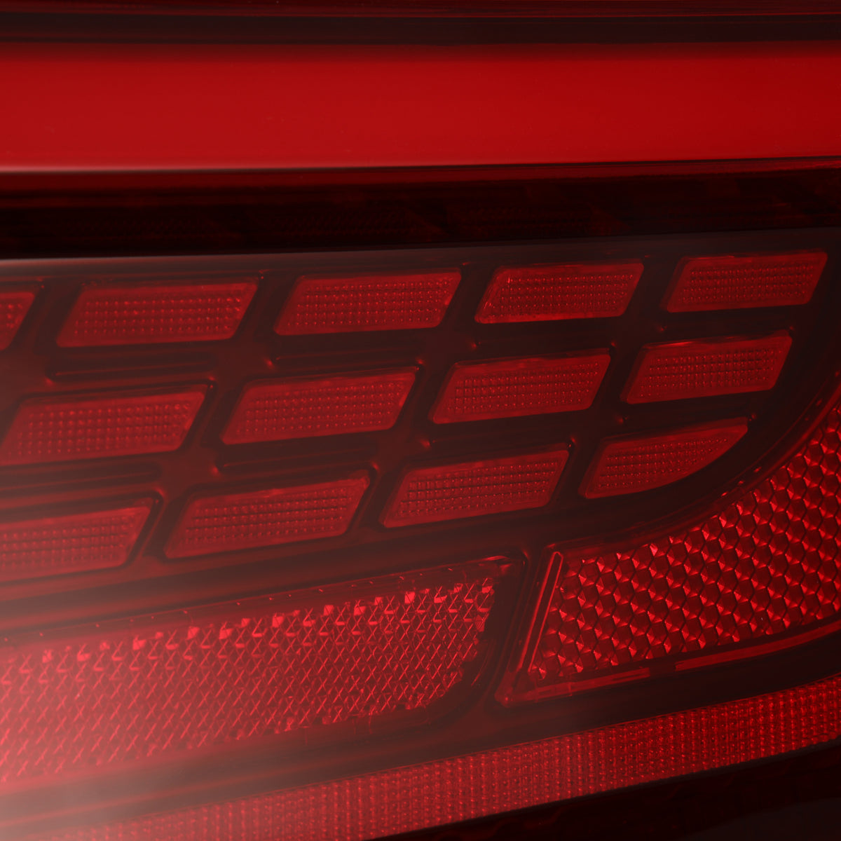AlphaRex 22+ Toyota GR86/Subaru BRZ LUXX-Series LED Tail Lights Vivid Red - 675030