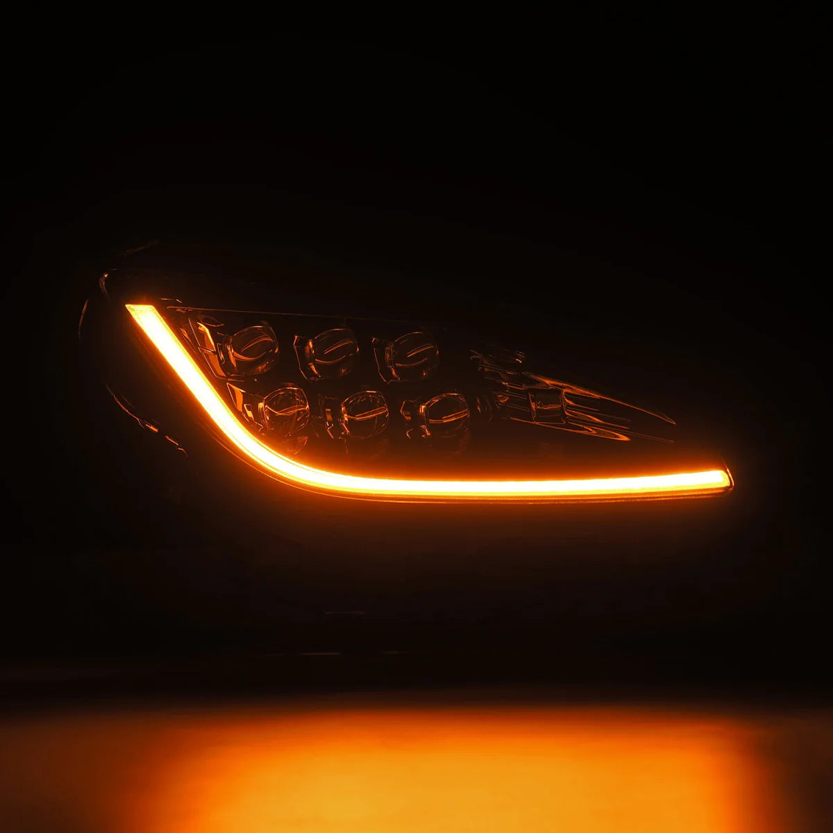 AlphaRex 22+ Toyota GR86 / Subaru BRZ NOVA-Series LED Projector Headlights - Alpha Black - 880875