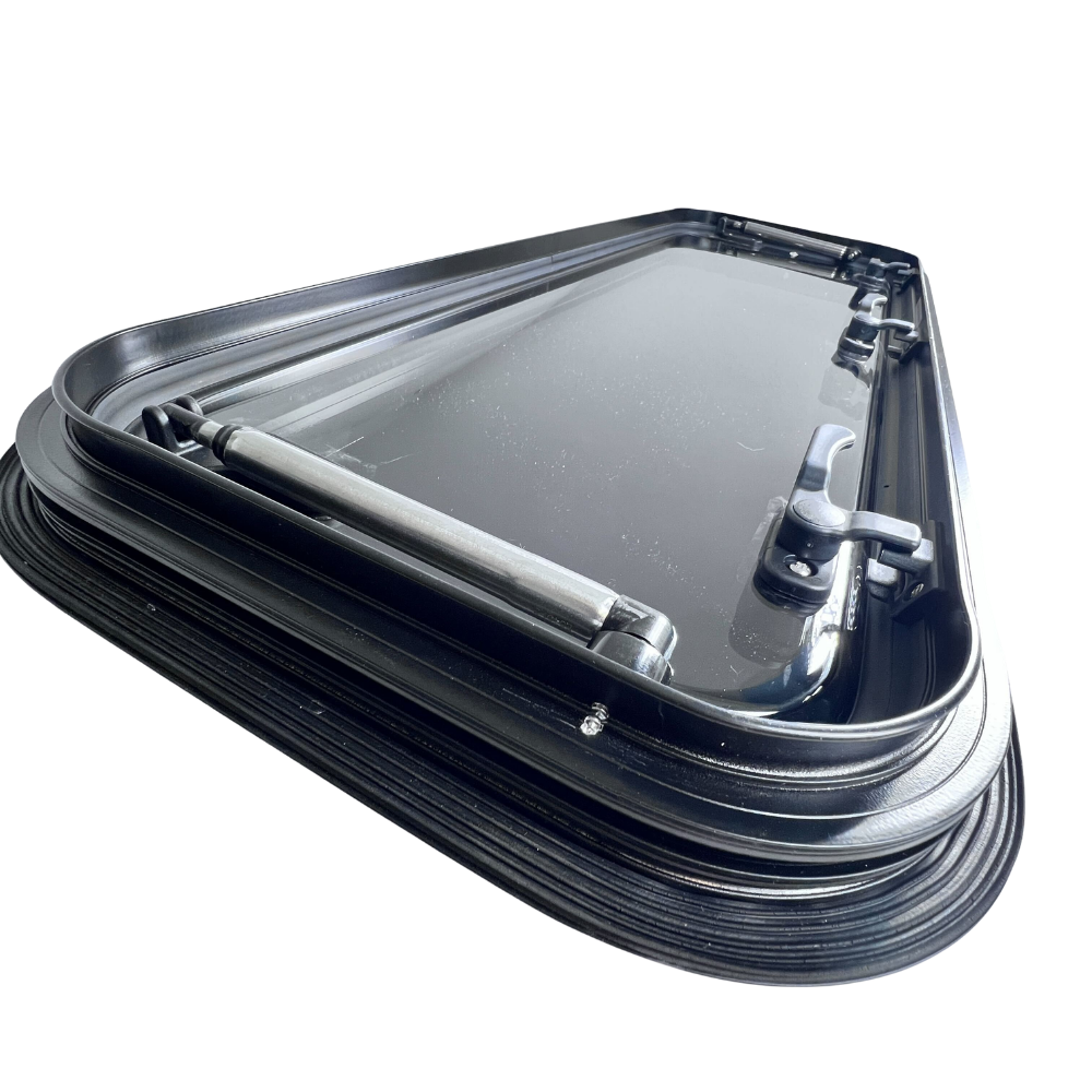 S&B Acrylic Awning Window w/ Clamp Ring (Driver Side) for Sprinter Van Wideout - 70-2000