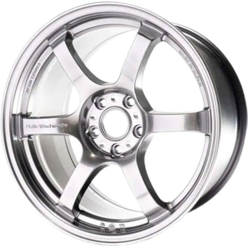 Gram Lights 57DR 18X9.5 +38 5-100 Grace SIlver Wheel - WGIX38DQNK by Gram Lights