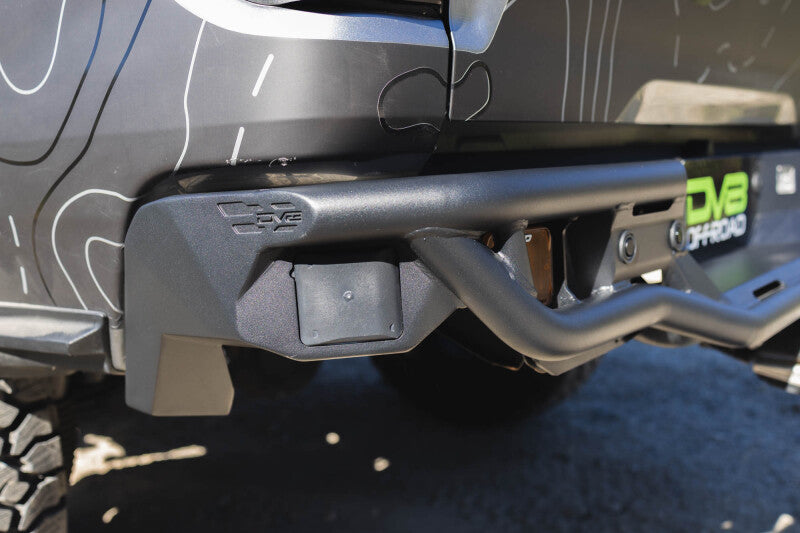 DV8 Offroad 23-26 Chevrolet Colorado/GMC Canyon Tube Rear Bumper - Micro Texture Black Powder Coat - RBCS3-04