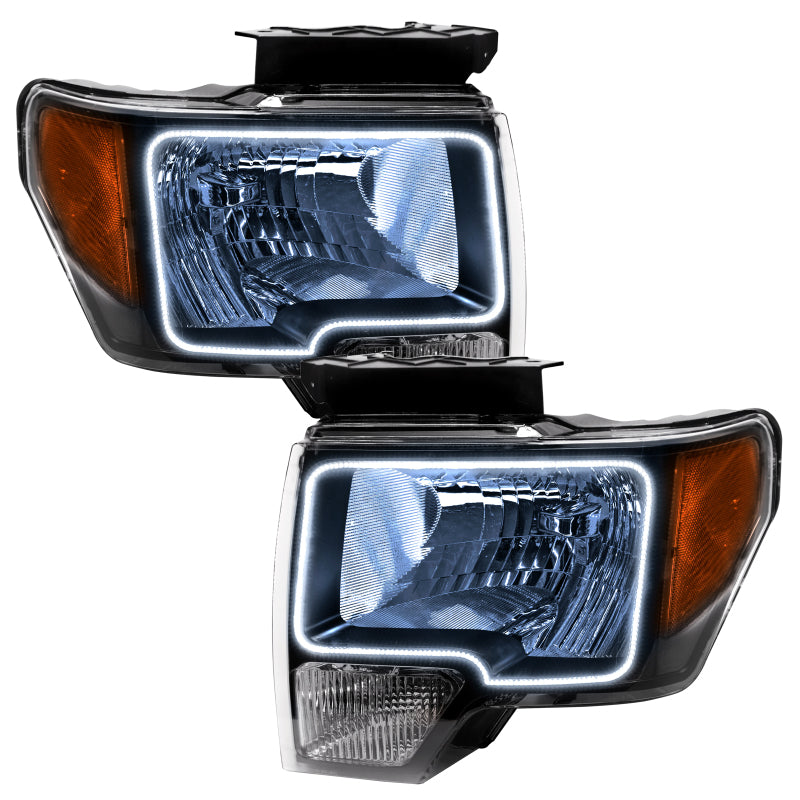 Oracle 09-14 Ford F-150 LED HL - Black - White SEE WARRANTY - 7188-001