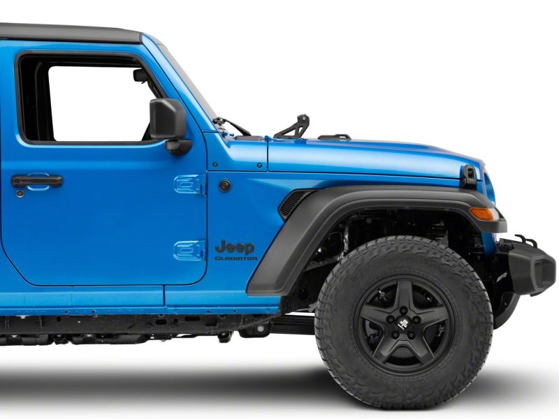 Raxiom 18-23 Jeep Wrangler JL Axial Series 30-In Single Row LED Light Bar w/ Hood Mounting Brackets - J139109