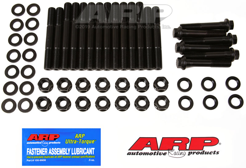 ARP BBC Dart Big M 4-bolt Cast Iron Caps Main Stud Kit - 235-5601